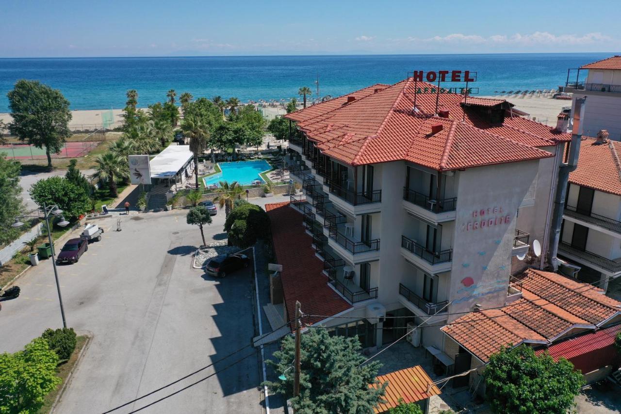 Hotel Afrodite Neoi Poroi Bagian luar foto